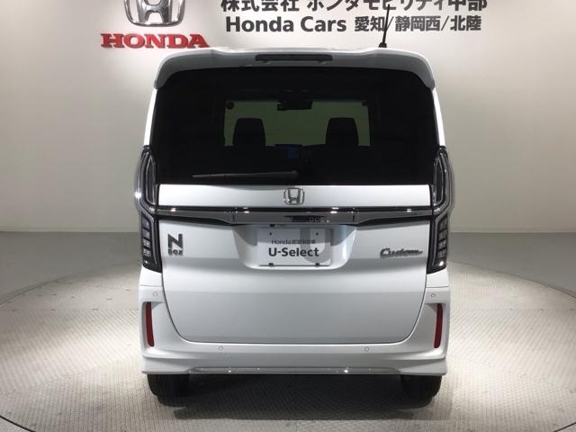 N-BOXカスタム L 2年保証 禁煙 ケンウッド8インチナビMDV-S809L 電子アパーキングブレーキ リアカメラ CD録音 DVD Bluetooth ETC車載器 ドラレコ LEDライト ドアバイザー フロアマット(49枚目)