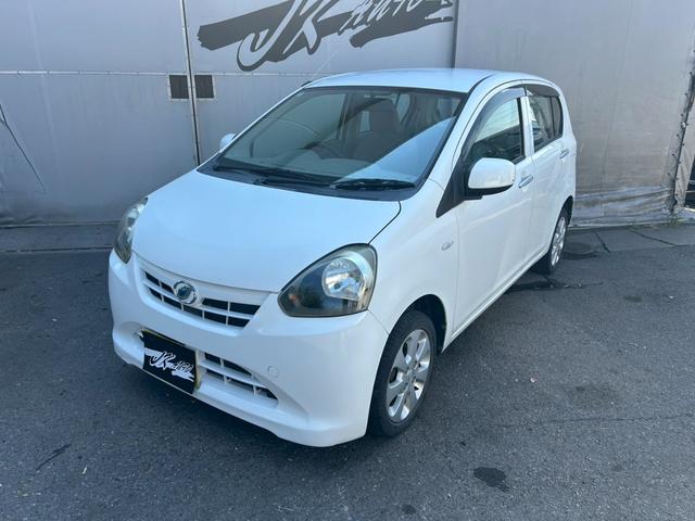 ミライース L エアコン パワステ パワーウィンドウ 運転席・助手席エアバッグ ABS アイドリングストップ トヨタ純正SDナビ 平成24年2月 W09 ホワイト 車検令和9年4月 1年10000km保証付き(7枚目)