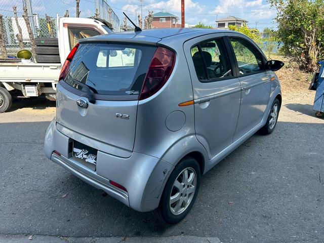 R2 i エアコン パワステ パワーウィンドウ 運転席・助手席エアバッグ 平成19年式 インパネCVT シャイニーシルバーメタリック 車検令和8年4月 修復歴無し 法定整備付き 1年10000km保証付き(8枚目)