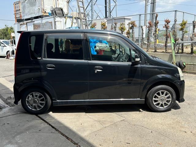 ムーヴ VS 試乗出来ます エアコン パワステ パワーウィンドウ 運転席・助手席エアバッグ 社外アルミホイール13インチ ベンチシート HDDナビ MD 車検令和8年4月 X05 ブラックマイカメタリック(6枚目)