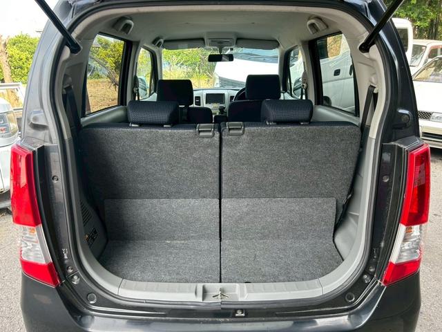 ワゴンR FXリミテッドII エアコン パワステ パワーウィンドウ 運転席・助手席エアバッグ ABS ETC 純正アルミホイール14インチ スマートキー 電動格納ミラー ベンチシート 社外メモリーナビ CD ワンセグTV(18枚目)