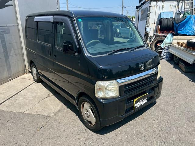バモス ターボ エアコン パワステ パワーウィンドウ 運転席・助手席エアバッグ ABS ETC 純正アルミホイール13インチ キーレスエントリー フルフラット CD ミュージックプレイヤー接続可 USB入力端子(6枚目)