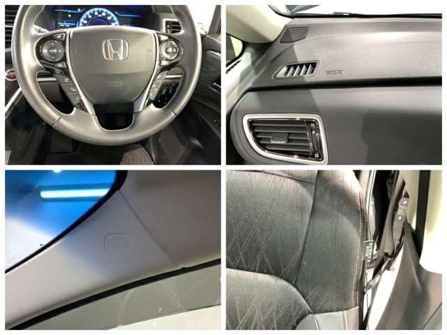 ハイブリッドアブソルート・ホンダセンシンアドバンスP ワンオーナー 禁煙車 ナビ 全方位カメラ Bluetooth USB 両側電動スライド ETC クルコン ドラレコ サイドSRS LEDオートライト DVD 地デジ 純正AW 電動シート スマートキー(11枚目)