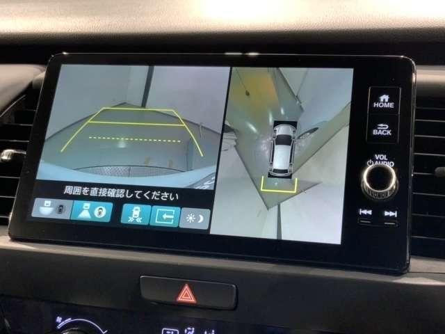 e:HEVホーム ホンダセンシング 当社禁煙試乗車 新車保証継承 純正ナビ マルチビュ- Bluetooth フルセグ Rカメラ ETC クルコン LEDライト サイドエアバッグ スマートキー レーンキープ 横滑り防止(7枚目)
