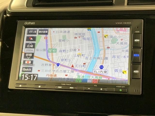 フィットハイブリッド Ｌホンダセンシング　最長５年保証ワンオ－ナ－ナビＲカメラ　軽減ブレーキ　ＬＥＤ　サイドＳＲＳ　横滑り防止　ドライブレコーダー　記録簿　パワーステアリング　盗難防止装置　オートクルーズ　ＥＴＣ車載器　ＡＢＳ　スマートキー（5枚目）