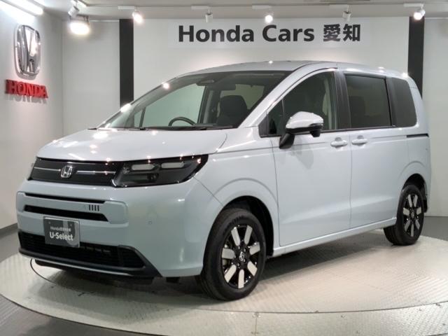 フリード エアー EX 禁煙試乗車 新車保証継承  4WD ナビ Rカメラ ETC 両側電動スライドドア フルセグ LEDライト シ-トヒ-タ- クルコン サイドエアバッグ 純正アルミ(46枚目)