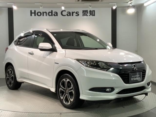 ヴェゼル ハイブリッドZ あんしんPKG 1年保証 ワンオーナー ナビVXM-152VFi TV Rカメラ CD録音 BTオ-ディオ DVD ETC LEDライト VSA シートヒーター クルコン アルミ フォグ スマートキー(52枚目)