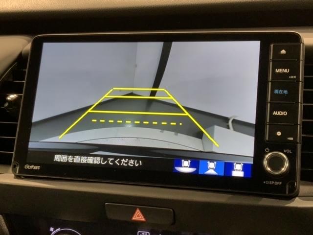 フィット e:HEVホーム H SENSING 新車保証 試乗車 ワンオーナー ナビVXU-245FTi TV Rカメラ CD録音 BTオ-ディオDVD ETC LEDライト VSA クルコン スマ-トキ- 盗難防止装置 AAC(7枚目)