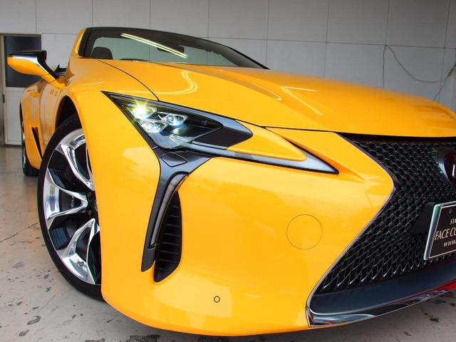 ＬＣ ＬＣ５００　コンバーチブル　ワンオーナー　純正ナビ　フルセグ　Ｂカメラ　純正ドラレコ　２．０ＥＴＣ　黒革エアシート　３眼ＬＥＤヘッドライト　プリクラシュセーフティー　ヘッドアップディスプレイ　レーンキープ（4枚目）