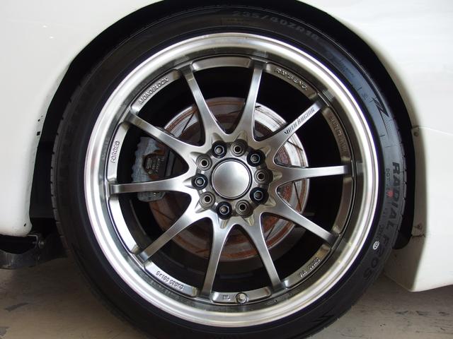 ＲＸ－７ タイプＲＳ　社外Ｆ．Ｓ．Ｒエアロ　Ｆ．Ｒアンダーカバ　社外インタークーラ　車高調　ＲＡＹＳＥＮＧ１８ＡＷ　スリットロータ　ＯＭＰステアリング　Ｄｅｉｆ３連メータ　ＡＰＥＸＦＣコマンダ　ＢＬＴＺブーストコントローラ（33枚目）