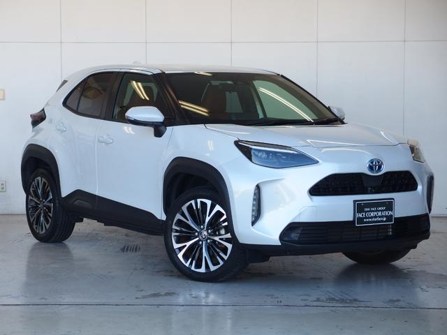 ヤリスクロス ハイブリッドZ ワンオーナー 純正8型ディスプレイオーディオ 全周囲カメラ Bluetooth ステアリングヒーター シートヒーター オートミラー ドラレコ ETC シートカバー 純正18AW ドアエッジモール(24枚目)