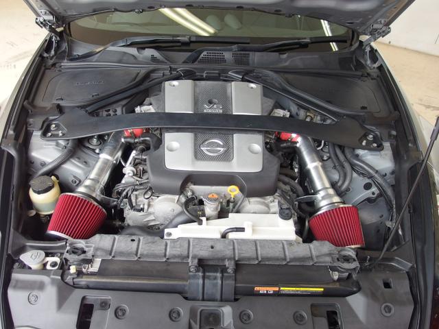 フェアレディＺ ベースグレード　ＶｅｉｌＳｉｄｅ３７０Ｚ　ＶｅｒＩボディーキット　ブリッツ車高調　ＡＭＥ２０ＡＷ　ＶｅｉｌＳｉｄｅマフラー　社外エキマニ　社外触媒　ニスモヘッドライト　メーカーＨＤＤナビ　Ｂｌｕｅｔｏｏｔｈ（12枚目）