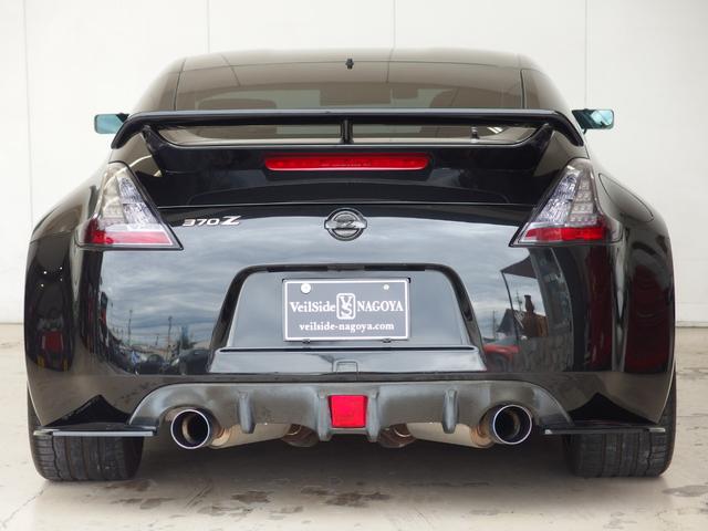 フェアレディＺ ベースグレード　カーボンボンネット　カーボンステアリング　ＷＯＲＫ１９ＡＷ　フジムラオートマフラー　ニスモウィング　カロッツェリアナビ　純正クリアテール　エアロミラー　レーダー　ドラレコ　運転席ＲＥＣＡＲＯシート（3枚目）