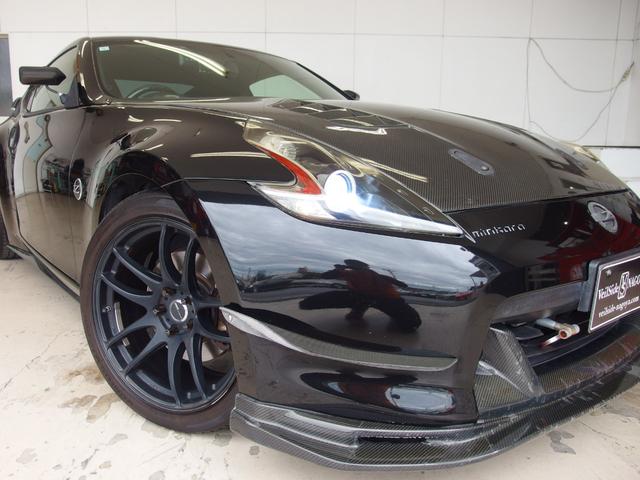 フェアレディＺ ベースグレード　カーボンボンネット　カーボンステアリング　ＷＯＲＫ１９ＡＷ　フジムラオートマフラー　ニスモウィング　カロッツェリアナビ　純正クリアテール　エアロミラー　レーダー　ドラレコ　運転席ＲＥＣＡＲＯシート（4枚目）