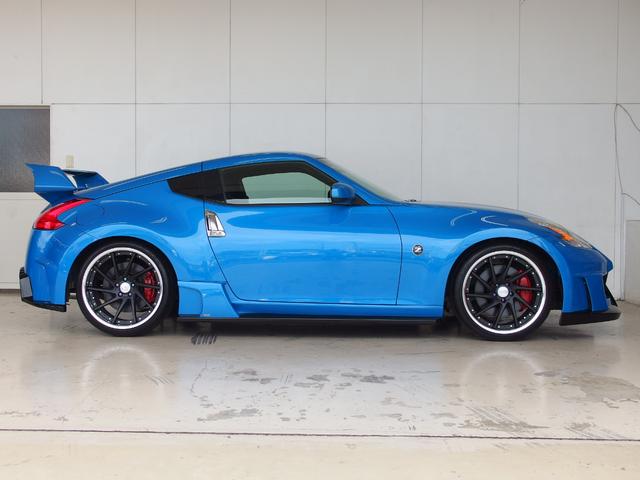 フェアレディＺ ベースグレード　新品ＶｅｉｌＳｉｄｅ３７０Ｖｅｒ１ボディキット　新品ＷＯＲＫ２０ＡＷ　新品ＶｅｉｌＳｉｄｅマフラー・中間ストレート　新品ジース触媒　新品後期型アウターハンドル　アミューズリアウィング　レッド曙キャリパ（6枚目）