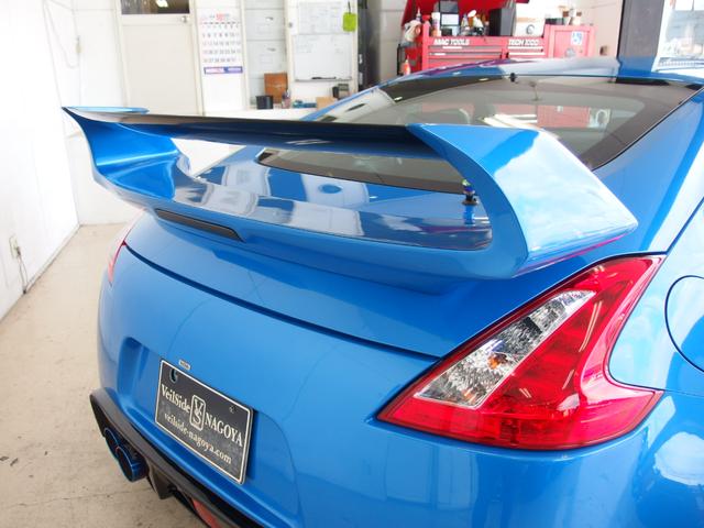 フェアレディＺ ベースグレード　新品ＶｅｉｌＳｉｄｅ３７０Ｖｅｒ１ボディキット　新品ＷＯＲＫ２０ＡＷ　新品ＶｅｉｌＳｉｄｅマフラー・中間ストレート　新品ジース触媒　新品後期型アウターハンドル　アミューズリアウィング　レッド曙キャリパ（7枚目）