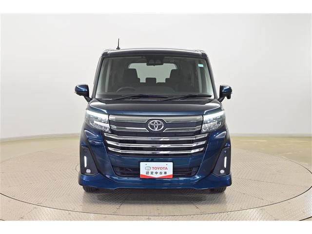 ルーミー カスタムG アイドリング 両側電動SD LEDヘット バックビューモニター 衝突回避ブレーキ TV 地デジ スマートキー クルーズコントロール 点検記録簿 ETC ドライブレコーダー 1オーナー オートエアコン(2枚目)