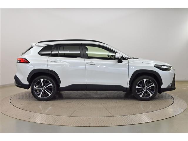 カローラクロス ハイブリッド　Ｚ　革　Ａクルコン　ＰＣＳ　Ｐシート　４ＷＤ車　横滑り防止装置　キーフリー　ＡＢＳ　ＬＥＤライト　ＥＴＣ車載器　地デジＴＶ　ナビ＆ＴＶ　盗難防止装置　記録簿　アルミホイール　スマートキー　Ｂカメラ（4枚目）