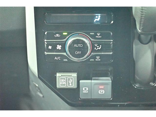 ルーミー カスタムＧ－Ｔ　助手席エアバック　両側オートスライドドア　スマートキープッシュスタート　ＴＶ　ＬＥＤライト　横滑り防止機能　クルコン　点検記録簿　ＥＴＣ付　アルミホイール　キーレス　セキュリティ　エアバッグ　ＡＢＳ（7枚目）