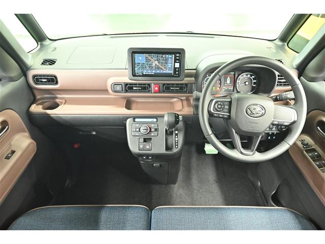 ムーヴキャンバス セオリーＧ　ＩＳＴＯＰ　ナビＴＶ　衝突軽減ブレーキ　ＥＴＣ　ドラレコ　ＬＥＤヘッド　横滑り防止機能　両側オートスライドドア　Ｂカメラ　フルセグＴＶ　ＤＶＤ　イモビライザー　キーフリー　エアバッグ　オートエアコン（6枚目）