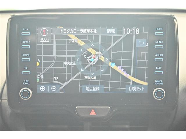 ヤリスクロス ハイブリッドZ ドライブレコーダ インテリジェントキー アルミホイル LEDライト リアカメラ ナビ クルーズコントロール 整備記録簿 横滑り防止システム メモリーナビゲーション パワステ オートエアコン キーフリー(9枚目)