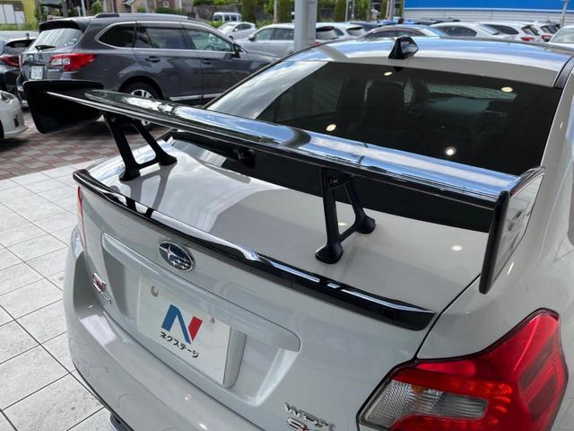 ＷＲＸ Ｓ４ ＳＴＩスポーツシャープ　５００台限定　後期Ｇ型　ＳＴＩエアロ　ＳＴＩ製ドライカーボンリヤスポイラー　ＳＴＩマフラー　ＳＴＩタワーバー　禁煙車　純正８型ナビ　バックカメラ　ドラレコ　ＥＴＣ　専用ＲＥＣＡＲＯシート　パワーシート（3枚目）