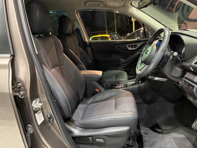 フォレスター アドバンス 後期D型 禁煙車 純正ナビ スマートリヤビューミラー バック&フロント&サイドカメラ ドラレコ ETC パワーシート 全席シートヒーター ステアリングヒーター 純正18インチアルミ LEDヘッドライト(14枚目)