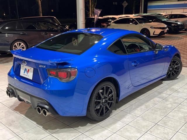 BRZ S 6MT 禁煙車 ロッソモデロ製マフラー STIタワーバー GTグレード専用17インチアルミ バックカメラ SDナビ ドラレコ ETC アクセスキー&プッシュスタート 純正革巻きステアリング(19枚目)