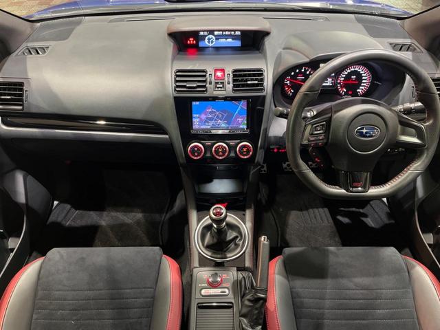 ＷＲＸ ＳＴＩ ＳＴＩ　タイプＳ　後期Ｄ型　ＳＴＩパフォーマンスＰＫＧ　ＲＥＣＡＲＯシート　ＨＫＳマフラー　禁煙車　ＳＤナビ　バックカメラ　ＥＴＣ　ドラレコ　純正１９インチアルミ　スマートキー　ＬＥＤヘッド　ＬＥＤライナー（2枚目）