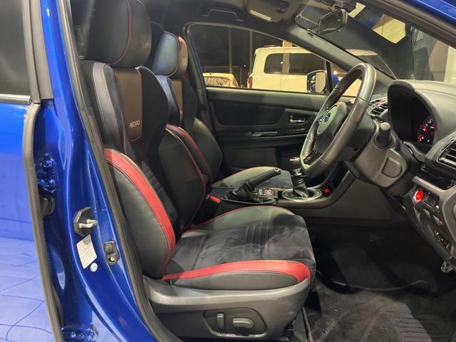 ＷＲＸ ＳＴＩ ＳＴＩ　タイプＳ　後期Ｄ型　ＳＴＩパフォーマンスＰＫＧ　ＲＥＣＡＲＯシート　ＨＫＳマフラー　禁煙車　ＳＤナビ　バックカメラ　ＥＴＣ　ドラレコ　純正１９インチアルミ　スマートキー　ＬＥＤヘッド　ＬＥＤライナー（11枚目）