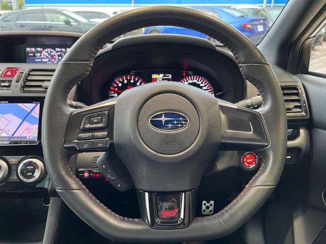 ＷＲＸ ＳＴＩ ＳＴＩ　タイプＳ　後期Ｄ型　ＳＴＩパフォーマンスＰＫＧ　ＲＥＣＡＲＯシート　ＨＫＳマフラー　禁煙車　ＳＤナビ　バックカメラ　ＥＴＣ　ドラレコ　純正１９インチアルミ　スマートキー　ＬＥＤヘッド　ＬＥＤライナー（12枚目）