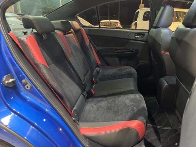 ＷＲＸ ＳＴＩ ＳＴＩ　タイプＳ　後期Ｄ型　ＳＴＩパフォーマンスＰＫＧ　ＲＥＣＡＲＯシート　ＨＫＳマフラー　禁煙車　ＳＤナビ　バックカメラ　ＥＴＣ　ドラレコ　純正１９インチアルミ　スマートキー　ＬＥＤヘッド　ＬＥＤライナー（13枚目）