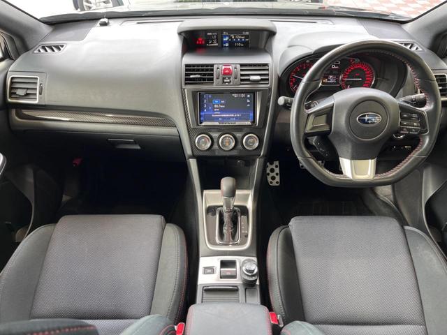 WRX S4 2.0GTアイサイト C型 禁煙車 STIエアロ HKS製マフラー 純正ナビ バックカメラ パワーシート 純正18インチアルミ ETC アクセスキー&プッシュスタート LEDヘッドライト 純正革巻きステアリング(2枚目)