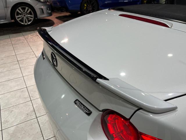 ロードスター Sスペシャルパッケージ BOSEサウンド 禁煙車 6MT Silk Blazeリアウィング 柿本マフラー スマートキー&プッシュスタート ETC ドラレコ 革巻きハンドル LEDヘッドライト 純正16インチアルミ(7枚目)