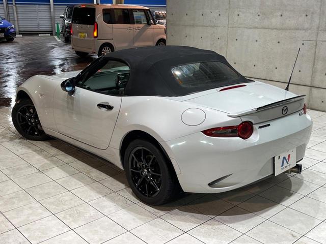 ロードスター Sスペシャルパッケージ BOSEサウンド 禁煙車 6MT Silk Blazeリアウィング 柿本マフラー スマートキー&プッシュスタート ETC ドラレコ 革巻きハンドル LEDヘッドライト 純正16インチアルミ(33枚目)