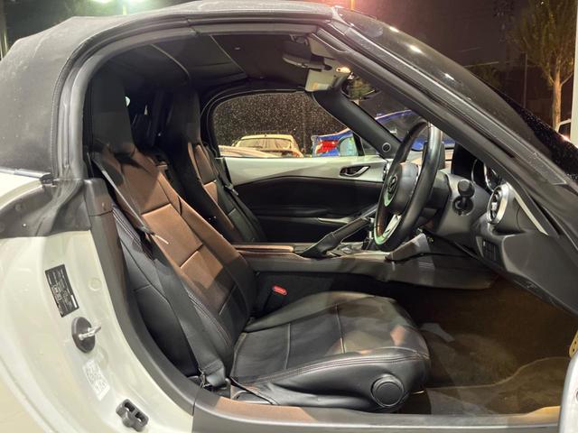 ロードスター Sスペシャルパッケージ BOSEサウンド 禁煙車 6MT Silk Blazeリアウィング 柿本マフラー スマートキー&プッシュスタート ETC ドラレコ 革巻きハンドル LEDヘッドライト 純正16インチアルミ(38枚目)