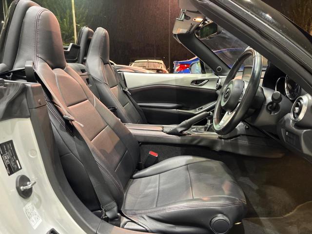 ロードスター Sスペシャルパッケージ BOSEサウンド 禁煙車 6MT Silk Blazeリアウィング 柿本マフラー スマートキー&プッシュスタート ETC ドラレコ 革巻きハンドル LEDヘッドライト 純正16インチアルミ(40枚目)