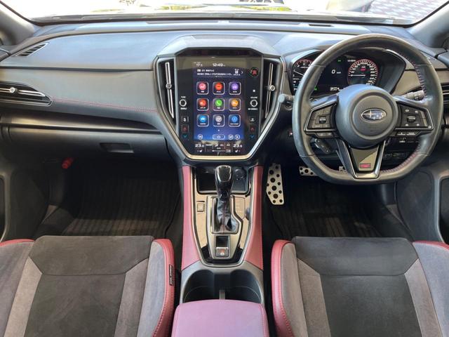 WRX S4 STIスポーツR EX 禁煙車 サンルーフ RECAROシート 純正11.6型ナビ フロント&サイド&バックカメラ ETC ドラレコ アクセスキー&プッシュスタート シートヒーター パワーシート 純正18インチアルミ(2枚目)