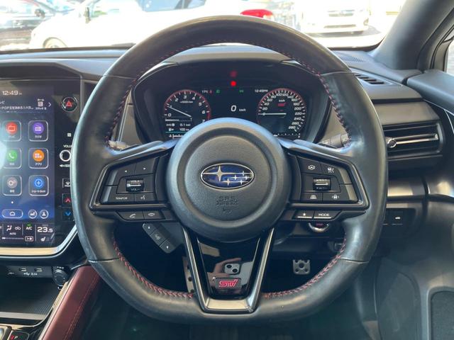 WRX S4 STIスポーツR EX 禁煙車 サンルーフ RECAROシート 純正11.6型ナビ フロント&サイド&バックカメラ ETC ドラレコ アクセスキー&プッシュスタート シートヒーター パワーシート 純正18インチアルミ(15枚目)