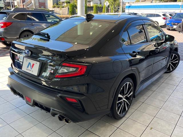 WRX S4 STIスポーツR EX 禁煙車 サンルーフ RECAROシート 純正11.6型ナビ フロント&サイド&バックカメラ ETC ドラレコ アクセスキー&プッシュスタート シートヒーター パワーシート 純正18インチアルミ(21枚目)