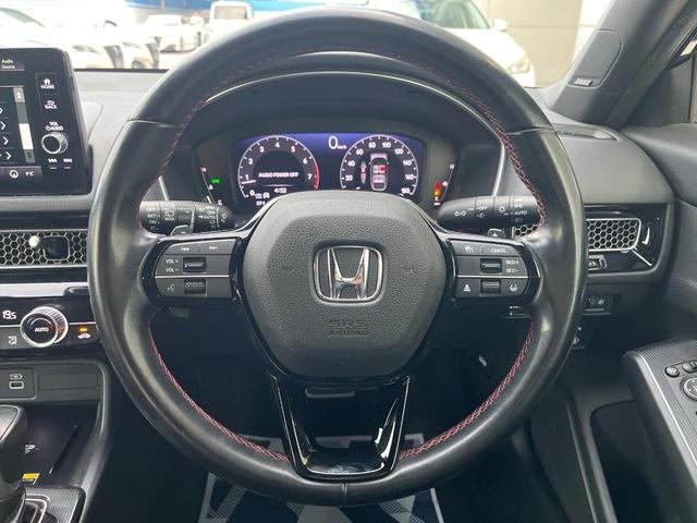 シビック ＥＸ　禁煙車　ＢＯＳＥ　ホンダセンシング　１０．２インチデジタルメーター　ホンダコネクトディスプレイ　バックカメラ　シートヒーター　ドラレコ　ＥＴＣ２．０　置くだけ充電　ハーフレザー　純正１８インチアルミ（11枚目）