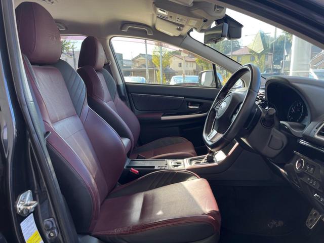 レヴォーグ 2.0STIスポーツアイサイト 後期D型 禁煙車 赤革シート カロッツェリアナビ フロント・サイドカメラ スマートリアビューミラー スマートキー&プッシュスタート ETC ドラレコ 純正18インチアルミ ビルシュタインダンパー(9枚目)