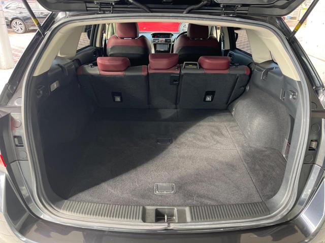 レヴォーグ 2.0STIスポーツアイサイト 後期D型 禁煙車 赤革シート カロッツェリアナビ フロント・サイドカメラ スマートリアビューミラー スマートキー&プッシュスタート ETC ドラレコ 純正18インチアルミ ビルシュタインダンパー(11枚目)