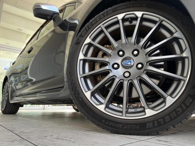 レヴォーグ 2.0STIスポーツアイサイト 後期D型 禁煙車 赤革シート カロッツェリアナビ フロント・サイドカメラ スマートリアビューミラー スマートキー&プッシュスタート ETC ドラレコ 純正18インチアルミ ビルシュタインダンパー(12枚目)