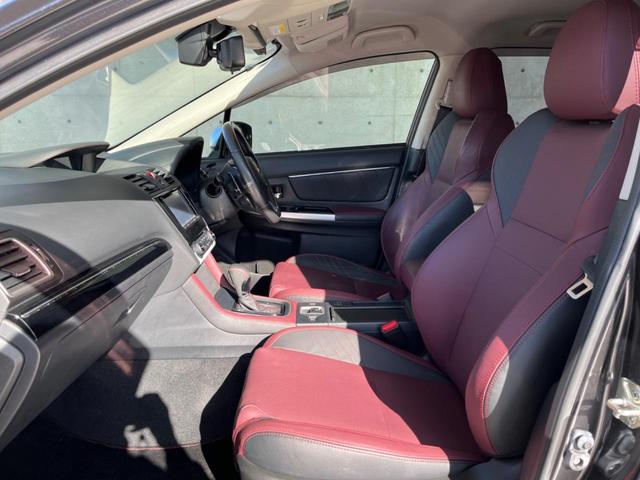 レヴォーグ 2.0STIスポーツアイサイト 後期D型 禁煙車 赤革シート カロッツェリアナビ フロント・サイドカメラ スマートリアビューミラー スマートキー&プッシュスタート ETC ドラレコ 純正18インチアルミ ビルシュタインダンパー(37枚目)