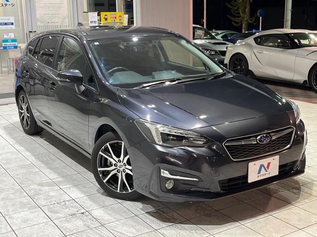 インプレッサスポーツ 2.0i-Lアイサイト 禁煙 純正8インチナビ バックカメラ サイドカメラ ETC ドライブレコーダー アクセスキー&プッシュスタート LEDヘッドライト 純正革巻ステアリング 純正17インチアルミ パドルシフト(16枚目)