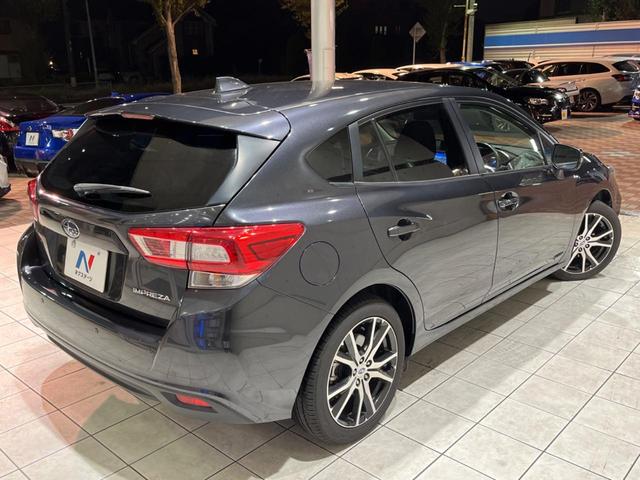 インプレッサスポーツ 2.0i-Lアイサイト 禁煙 純正8インチナビ バックカメラ サイドカメラ ETC ドライブレコーダー アクセスキー&プッシュスタート LEDヘッドライト 純正革巻ステアリング 純正17インチアルミ パドルシフト(17枚目)