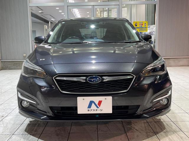 インプレッサスポーツ 2.0i-Lアイサイト 禁煙 純正8インチナビ バックカメラ サイドカメラ ETC ドライブレコーダー アクセスキー&プッシュスタート LEDヘッドライト 純正革巻ステアリング 純正17インチアルミ パドルシフト(21枚目)