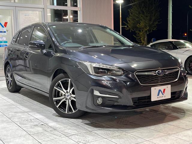 インプレッサスポーツ 2.0i-Lアイサイト 禁煙 純正8インチナビ バックカメラ サイドカメラ ETC ドライブレコーダー アクセスキー&プッシュスタート LEDヘッドライト 純正革巻ステアリング 純正17インチアルミ パドルシフト(25枚目)