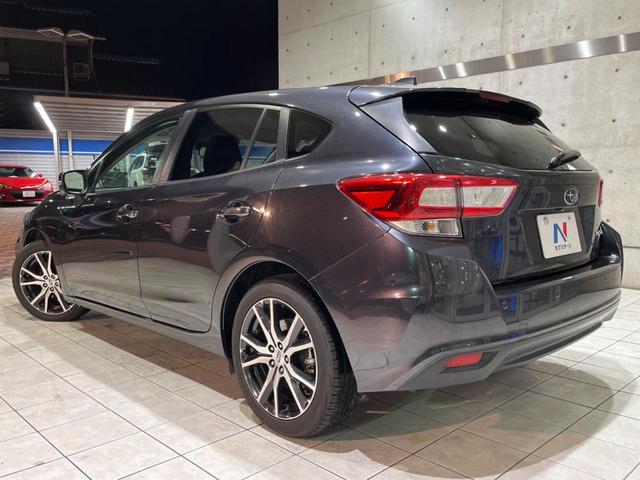 インプレッサスポーツ 2.0i-Lアイサイト 禁煙 純正8インチナビ バックカメラ サイドカメラ ETC ドライブレコーダー アクセスキー&プッシュスタート LEDヘッドライト 純正革巻ステアリング 純正17インチアルミ パドルシフト(27枚目)